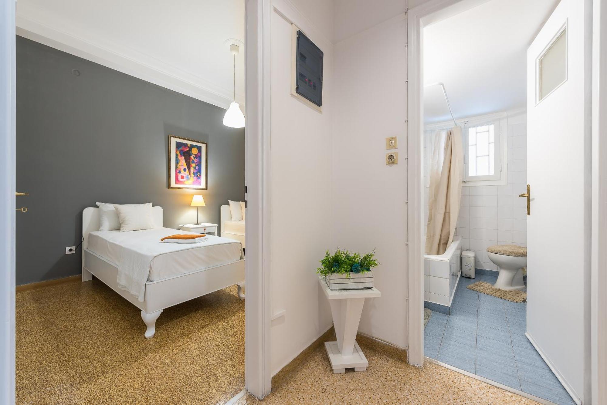 Private Rooms Athens - Shared Bathroom Habitación foto